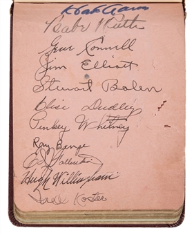 Baseball Hall of Famers & Greats Multi Signed Autograph Book With Over 150 Signatures Including Babe Ruth (PSA/DNA & JSA)